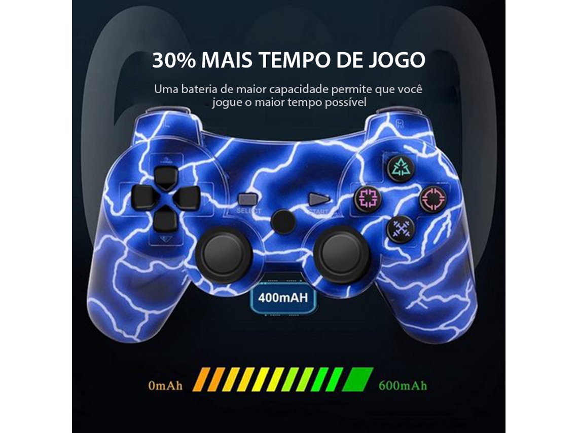 Comando PS4 KINSI Kinsi Dualshock (Wireless - Azul)